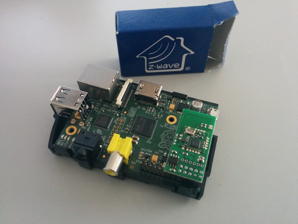 raspberry pi z-wave razberry domotica